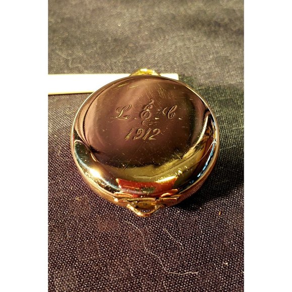 Antique 1912 American Waltham 14k Gold Pocket Watch Restore main image 12